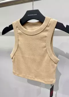 Blusa Cropped Ribana Cassia