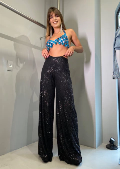 Blusa Cropped Espelhos Redondos carnaval festival