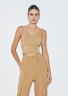 Blusa Regata de Alça com Recorte Zen - comprar online