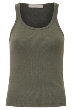 Blusa Regata Ribana Alça Fina Esme - loja online