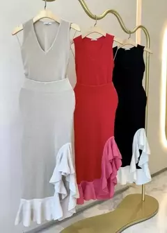 Conjunto Tricot Saia e Blusa Graça Bardoh - comprar online