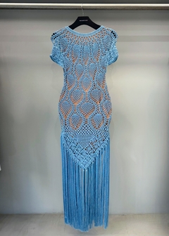 Vestido Longo Croche Grecia Aghata Orfano