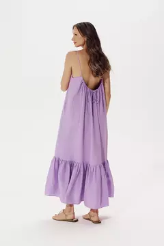 Vestido Midi Linho Amora Louisa na internet
