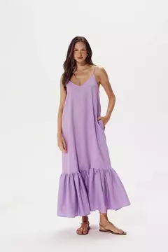 Vestido Midi Linho Amora Louisa