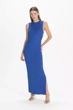 Vestido Midi Tricot Evase Martina - comprar online