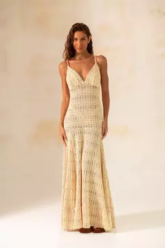 Vestido Longo Tela Sancho Lago na internet