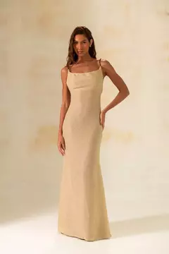 Vestido Longo Tricot Tulum Lago - The Blend Shop