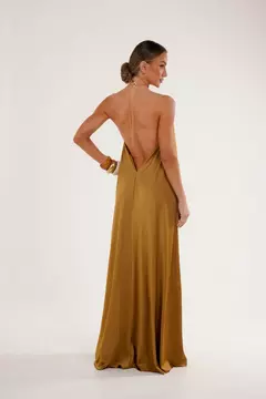 Vestido Longo Frente Única Croacia Lago na internet