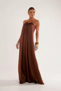 Vestido Longo Frente Única Croacia Lago - The Blend Shop