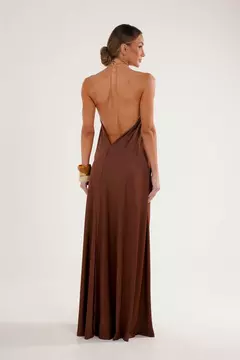 Vestido Longo Frente Única Croacia Lago - loja online