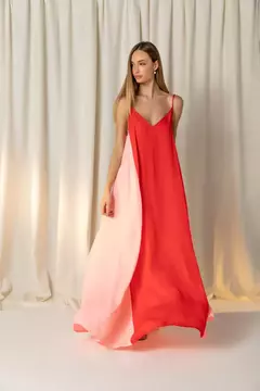 Imagem do Vestido Longo Bicolor Ibiza Louisa