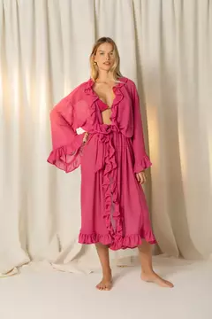 Chemise Longa Saida de Praia Rubi Louisa na internet