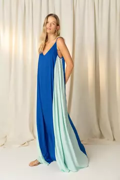 Vestido Longo Bicolor Ibiza Louisa - comprar online