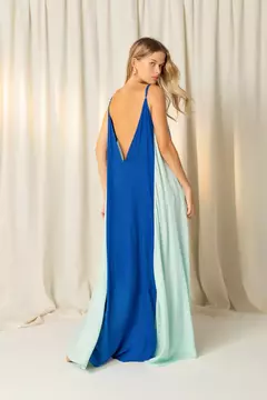 Vestido Longo Bicolor Ibiza Louisa na internet