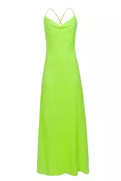 Vestido Longo Paetê Celine ByLouisa - The Blend Shop
