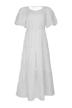 Vestido Midi Linho Luci Louisa