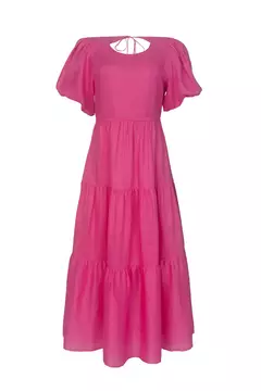Vestido Midi Linho Luci Louisa na internet