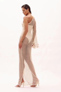 Vestido Longo Ombro Unico com Body Aurora Oasis Resortwear na internet