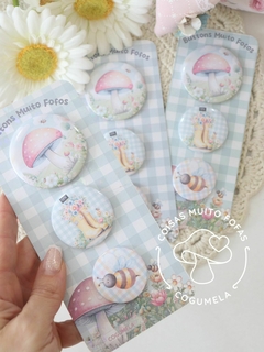 Kit button Jardim Encantado - comprar online