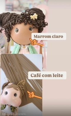 Eva café com leite na internet