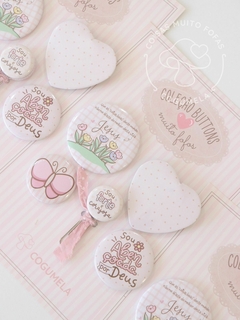 Kit Button Abençoada - comprar online