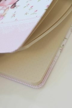 Caderno tipo moleskine - Cogumela