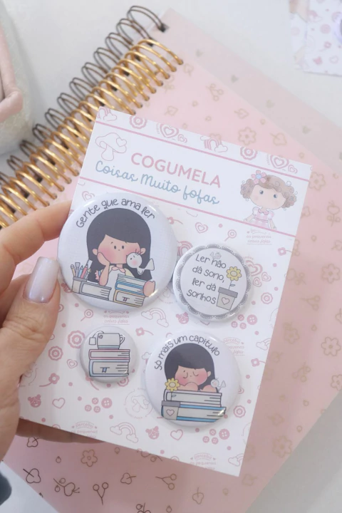 Kit Button Leitura - comprar online