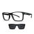 Óculos de Grau c/ Clip On Polarizado HB 0339 na internet