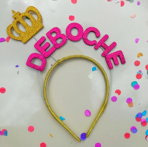 Tiara Rainha do deboche