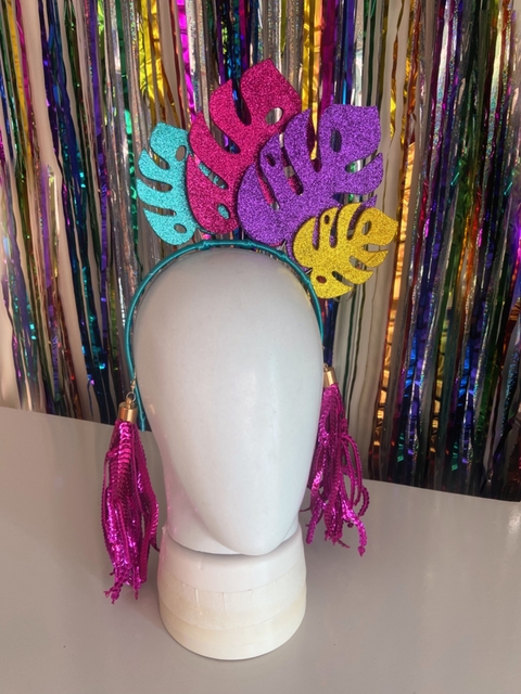 Tiara Costela de Adão colorida