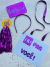 Kit NUBANK (tiara e plaquinha) na internet