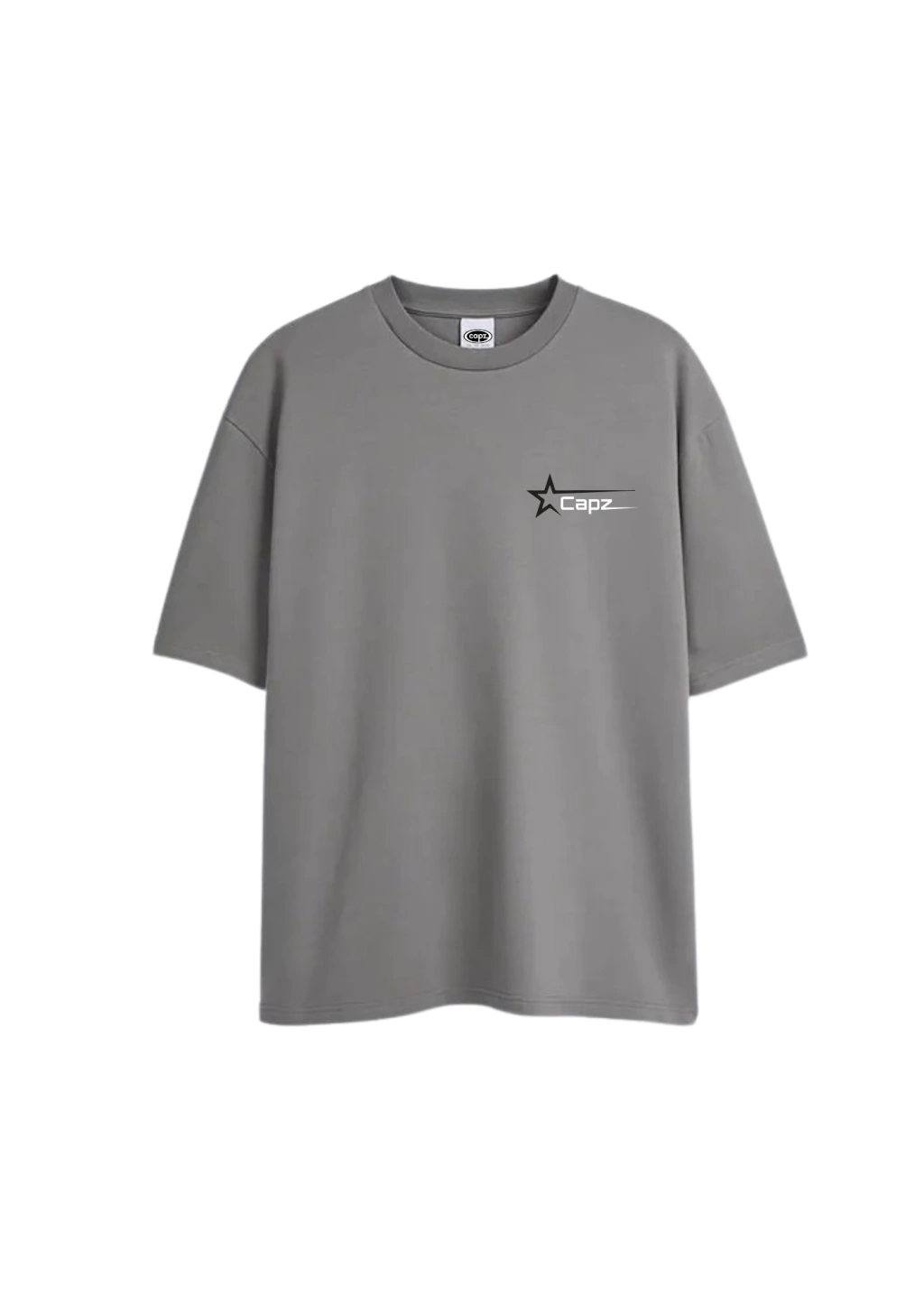 Remera Capz Stars Gris Smoke