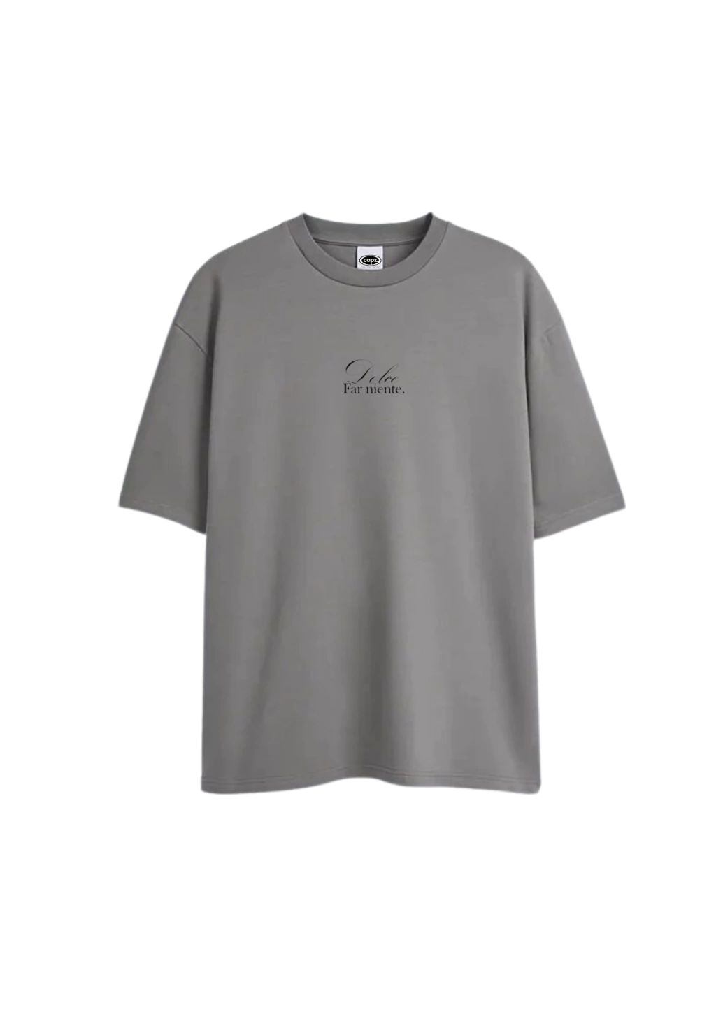 Remera Capz Vacanza Gris