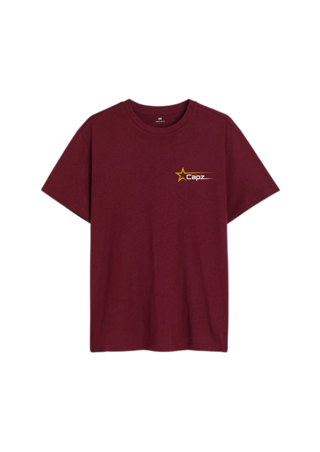 Remera Capz Stars Bordó
