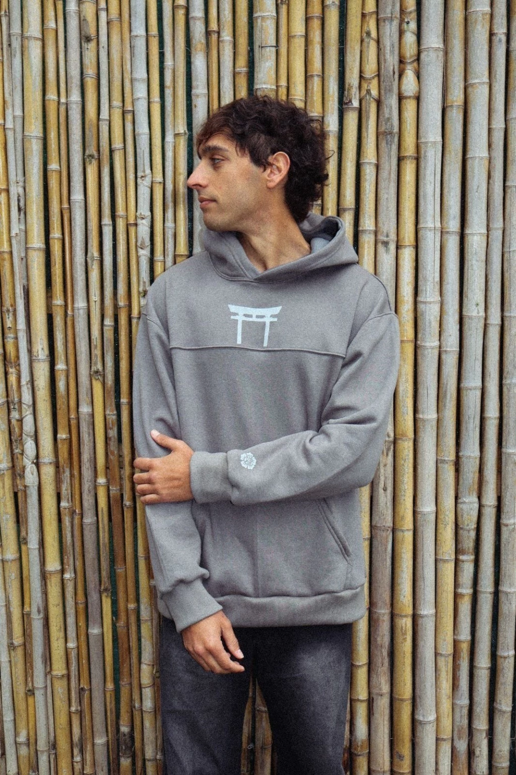 Hoodie Torii Grey