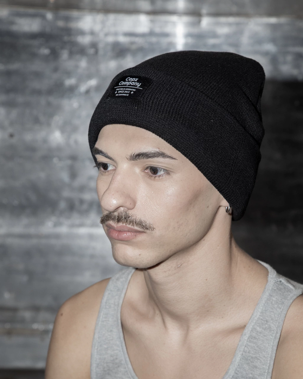 Gorro Rocky Negro Capz Company