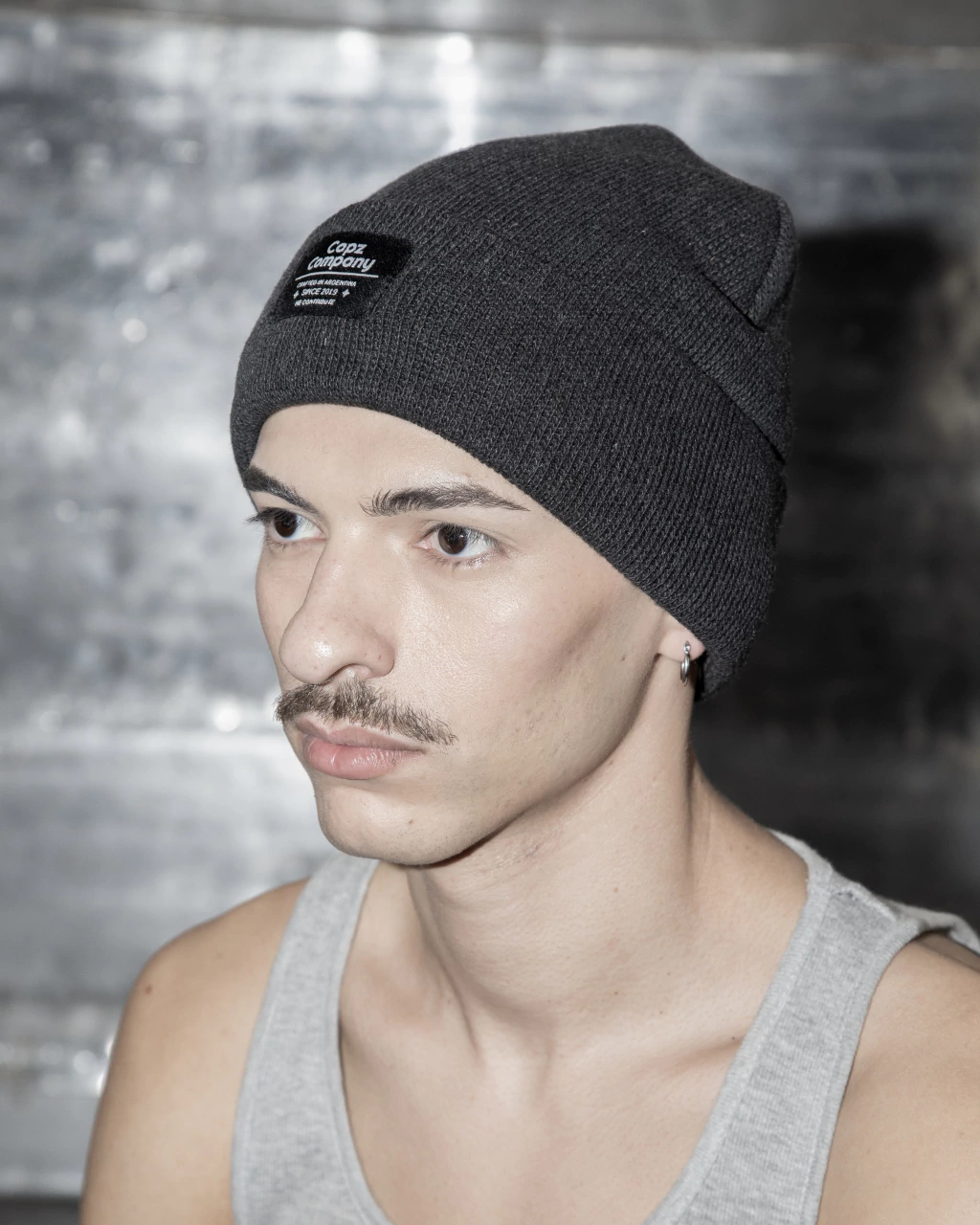 Gorro Rocky Capz Company Gray thumbnail 3