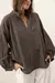 BLUSA BRODD - VISON MARRON - BOÊM 