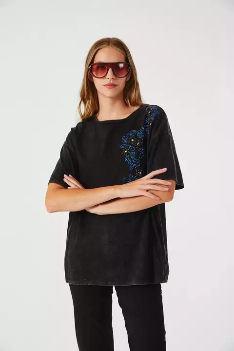 REMERA BRAE - NEGRO - comprar online