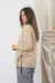 SWEATER CRUZADO MIRNA - BEIGE - BOÊM 