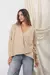 Imagen de SWEATER CRUZADO MIRNA - BEIGE