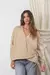 SWEATER CRUZADO MIRNA - BEIGE - comprar online
