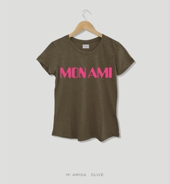 Remera mi amiga verde - comprar online