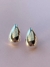 Brinco gota fat prata 925