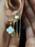 Brinco trevo madre ouro 18k na internet
