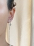 Piercing FK line prata 925 - comprar online