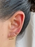 Brinco trio triangulo ouro 18k - comprar online