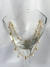 Choker pérola e bolinha banho ouro 18k