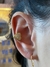 Piercing coração banho ouro 18K - comprar online
