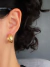 Argola Curve Fat ouro 18k na internet